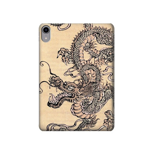 W0318 Antique Dragon Funda Carcasa Case para iPad mini 6, iPad mini (2021)