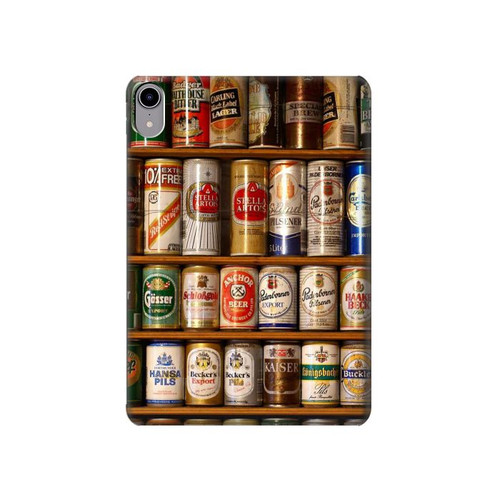 W0983 Beer Cans Collection Funda Carcasa Case para iPad mini 6, iPad mini (2021)