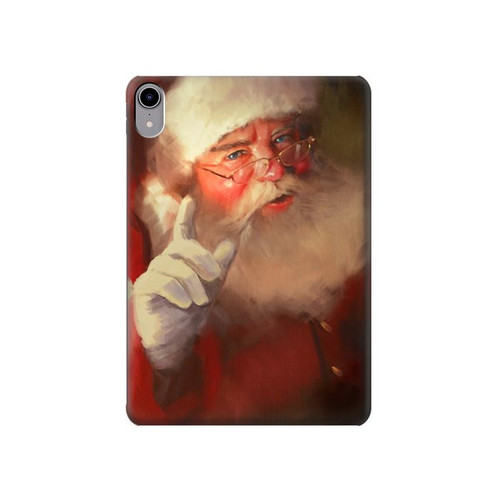 W1144 Xmas Santa Claus Funda Carcasa Case para iPad mini 6, iPad mini (2021)