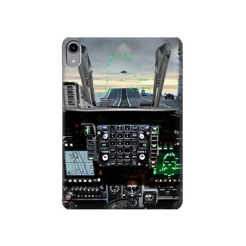 W2435 Fighter Jet Aircraft Cockpit Funda Carcasa Case para iPad mini 6, iPad mini (2021)