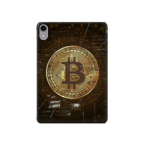 W3798 Cryptocurrency Bitcoin Funda Carcasa Case para iPad mini 6, iPad mini (2021)