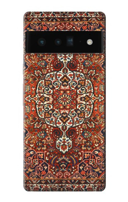 W3813 Persian Carpet Rug Pattern Funda Carcasa Case y Caso Del Tirón Funda para Google Pixel 6 Pro