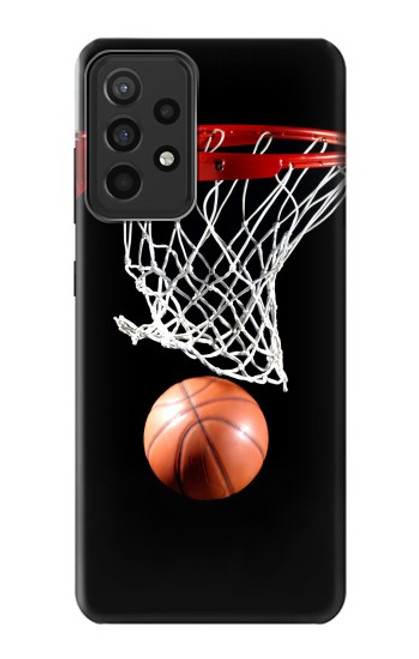 W0066 Basketball Funda Carcasa Case y Caso Del Tirón Funda para Samsung Galaxy A52s 5G