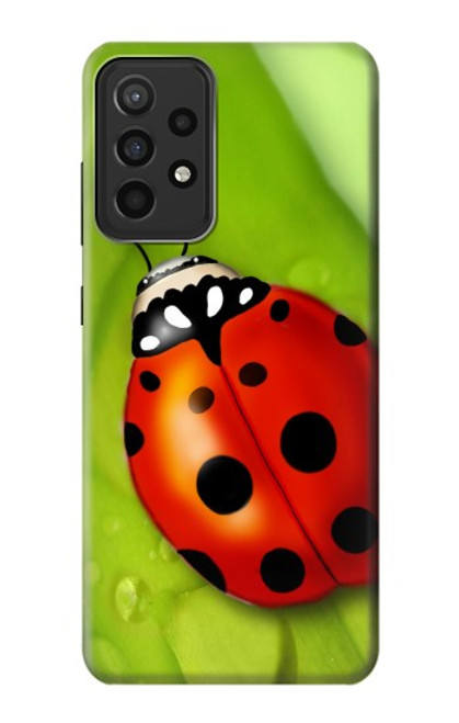 W0892 Ladybug Funda Carcasa Case y Caso Del Tirón Funda para Samsung Galaxy A52s 5G