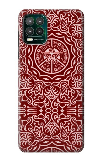 W3556 Yen Pattern Funda Carcasa Case y Caso Del Tirón Funda para Motorola Moto G Stylus 5G