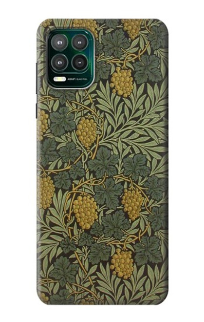 W3662 William Morris Vine Pattern Funda Carcasa Case y Caso Del Tirón Funda para Motorola Moto G Stylus 5G