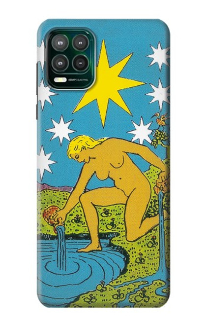 W3744 Tarot Card The Star Funda Carcasa Case y Caso Del Tirón Funda para Motorola Moto G Stylus 5G