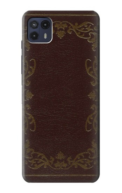 W3553 Vintage Book Cover Funda Carcasa Case y Caso Del Tirón Funda para Motorola Moto G50 5G [for G50 5G only. NOT for G50]