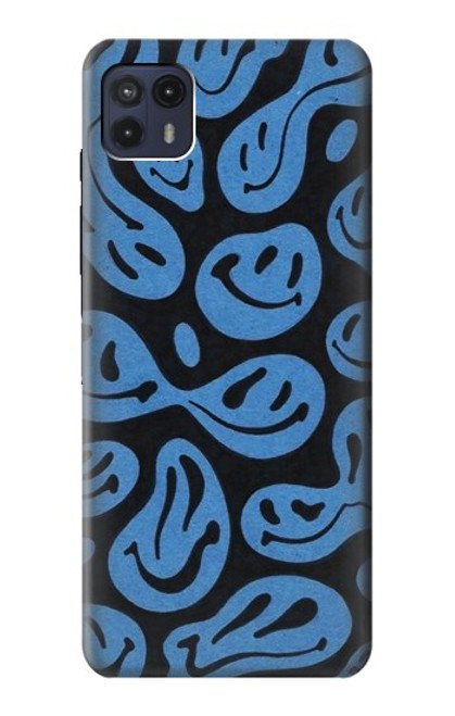 W3679 Cute Ghost Pattern Funda Carcasa Case y Caso Del Tirón Funda para Motorola Moto G50 5G [for G50 5G only. NOT for G50]