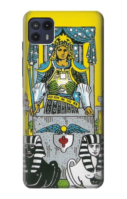 W3739 Tarot Card The Chariot Funda Carcasa Case y Caso Del Tirón Funda para Motorola Moto G50 5G [for G50 5G only. NOT for G50]