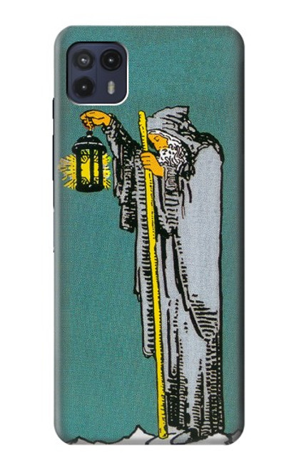 W3741 Tarot Card The Hermit Funda Carcasa Case y Caso Del Tirón Funda para Motorola Moto G50 5G [for G50 5G only. NOT for G50]