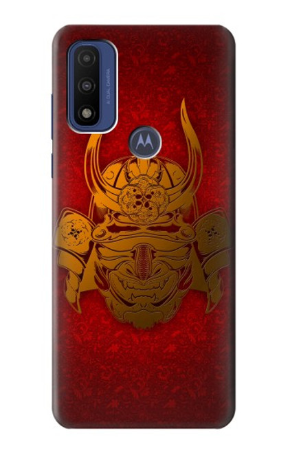 W0820 Samurai Mask Helmet Funda Carcasa Case y Caso Del Tirón Funda para Motorola G Pure