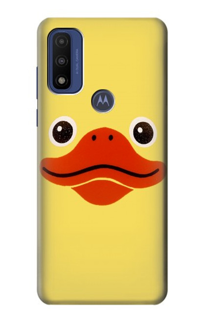 W1922 Duck Face Funda Carcasa Case y Caso Del Tirón Funda para Motorola G Pure