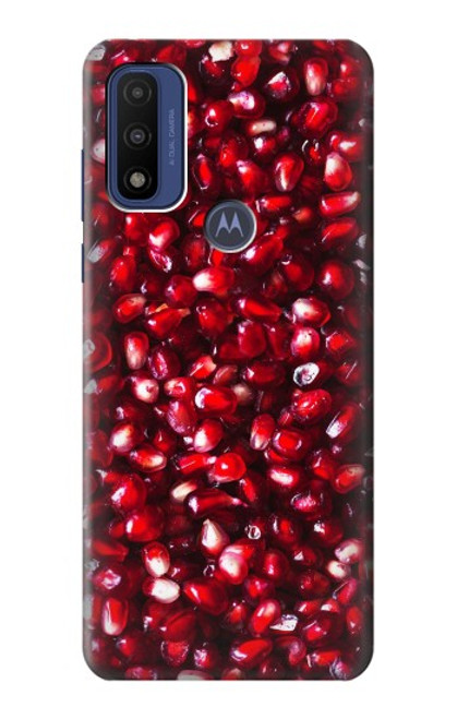 W3757 Pomegranate Funda Carcasa Case y Caso Del Tirón Funda para Motorola G Pure
