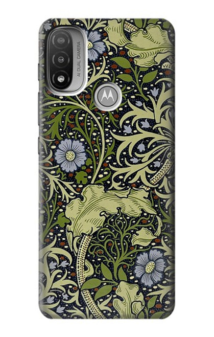 W3792 William Morris Funda Carcasa Case y Caso Del Tirón Funda para Motorola Moto E20,E30,E40