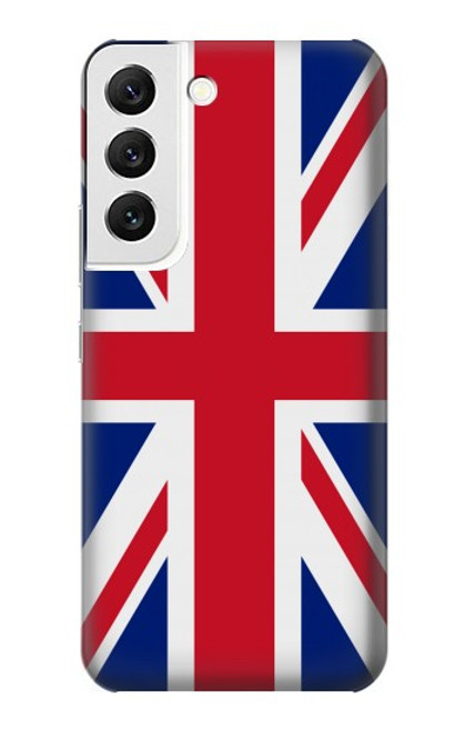W3103 Flag of The United Kingdom Funda Carcasa Case y Caso Del Tirón Funda para Samsung Galaxy S22