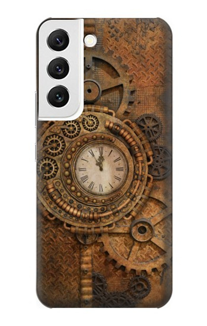 W3401 Clock Gear Steampunk Funda Carcasa Case y Caso Del Tirón Funda para Samsung Galaxy S22