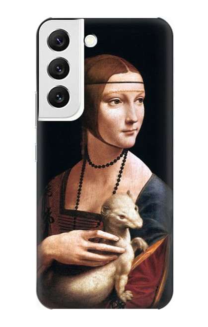 W3471 Lady Ermine Leonardo da Vinci Funda Carcasa Case y Caso Del Tirón Funda para Samsung Galaxy S22