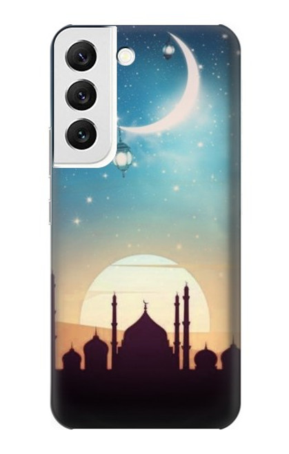 W3502 Islamic Sunset Funda Carcasa Case y Caso Del Tirón Funda para Samsung Galaxy S22