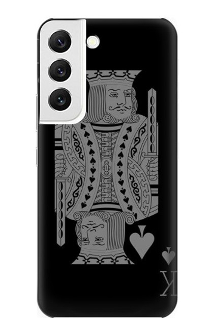 W3520 Black King Spade Funda Carcasa Case y Caso Del Tirón Funda para Samsung Galaxy S22