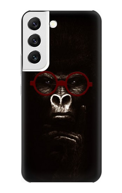 W3529 Thinking Gorilla Funda Carcasa Case y Caso Del Tirón Funda para Samsung Galaxy S22
