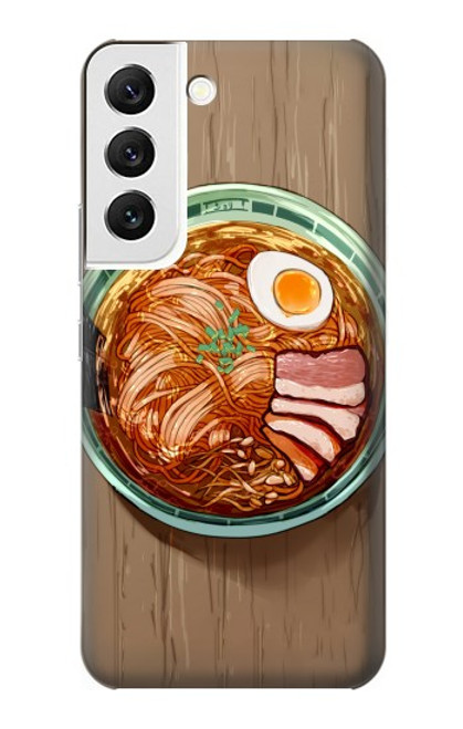 W3756 Ramen Noodles Funda Carcasa Case y Caso Del Tirón Funda para Samsung Galaxy S22