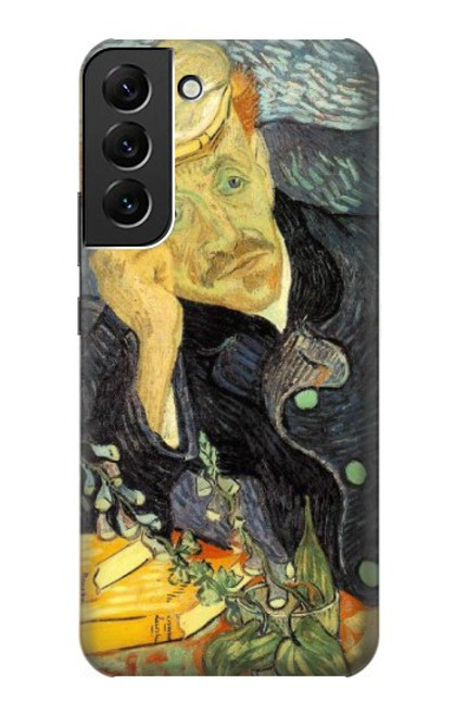 W0212 Van Gogh Portrait of Dr. Gachet Funda Carcasa Case y Caso Del Tirón Funda para Samsung Galaxy S22 Plus