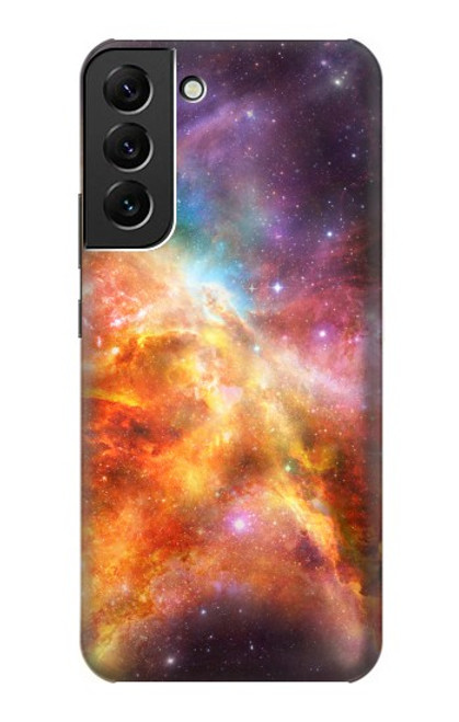 W1963 Nebula Rainbow Space Funda Carcasa Case y Caso Del Tirón Funda para Samsung Galaxy S22 Plus