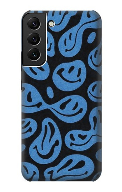 W3679 Cute Ghost Pattern Funda Carcasa Case y Caso Del Tirón Funda para Samsung Galaxy S22 Plus