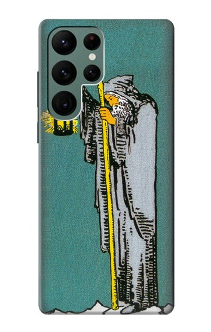 W3741 Tarot Card The Hermit Funda Carcasa Case y Caso Del Tirón Funda para Samsung Galaxy S22 Ultra