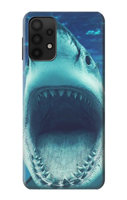 W3548 Tiger Shark Funda Carcasa Case y Caso Del Tirón Funda para Samsung Galaxy M32 5G