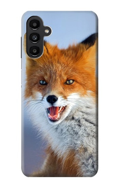 W0417 Fox Funda Carcasa Case y Caso Del Tirón Funda para Samsung Galaxy A13 5G