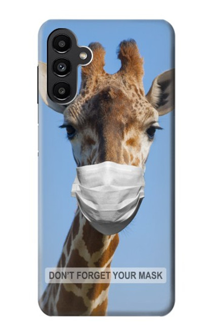 W3806 Funny Giraffe Funda Carcasa Case y Caso Del Tirón Funda para Samsung Galaxy A13 5G