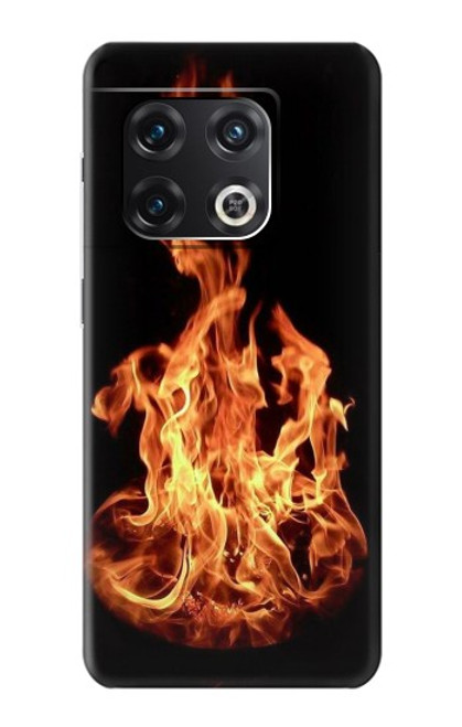 W3379 Fire Frame Funda Carcasa Case y Caso Del Tirón Funda para OnePlus 10 Pro