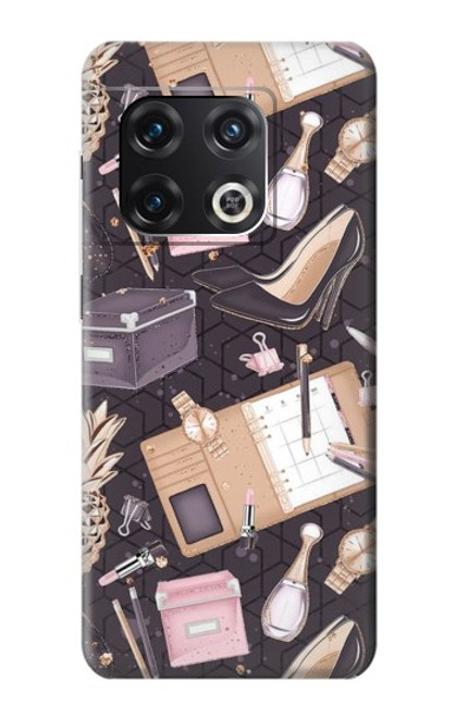 W3448 Fashion Funda Carcasa Case y Caso Del Tirón Funda para OnePlus 10 Pro