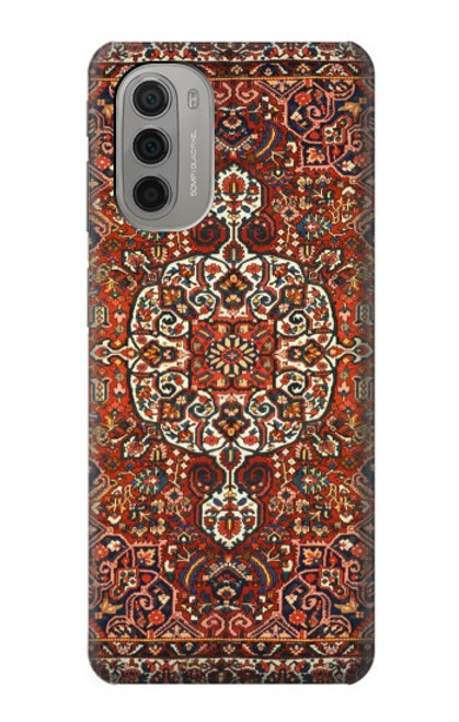 W3813 Persian Carpet Rug Pattern Funda Carcasa Case y Caso Del Tirón Funda para Motorola Moto G51 5G