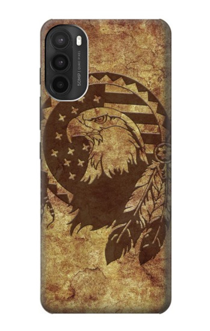 W3378 Native American Funda Carcasa Case y Caso Del Tirón Funda para Motorola Moto G71 5G