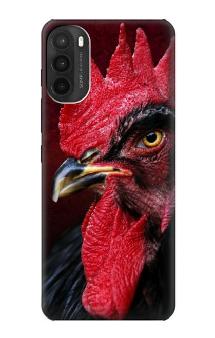 W3797 Chicken Rooster Funda Carcasa Case y Caso Del Tirón Funda para Motorola Moto G71 5G