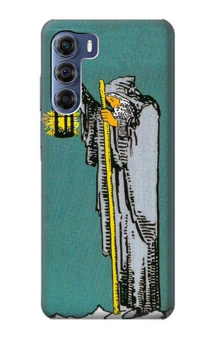 W3741 Tarot Card The Hermit Funda Carcasa Case y Caso Del Tirón Funda para Motorola Edge S30