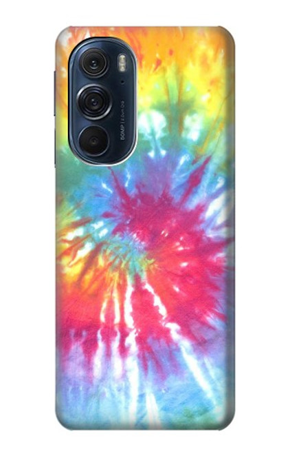 W1697 Tie Dye Colorful Graphic Printed Funda Carcasa Case y Caso Del Tirón Funda para Motorola Edge X30