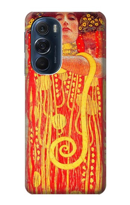 W3352 Gustav Klimt Medicine Funda Carcasa Case y Caso Del Tirón Funda para Motorola Edge X30