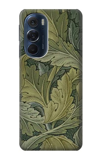 W3790 William Morris Acanthus Leaves Funda Carcasa Case y Caso Del Tirón Funda para Motorola Edge X30