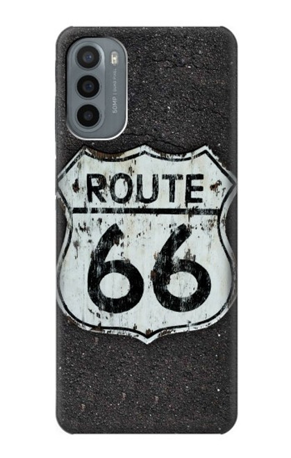 W3207 Route 66 Sign Funda Carcasa Case y Caso Del Tirón Funda para Motorola Moto G31