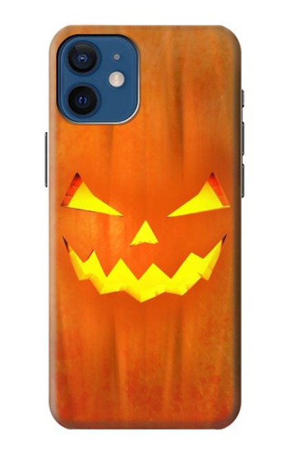 W3828 Pumpkin Halloween Funda Carcasa Case y Caso Del Tirón Funda para iPhone 12 mini