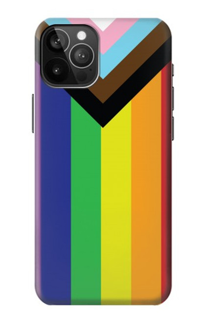 W3846 Pride Flag LGBT Funda Carcasa Case y Caso Del Tirón Funda para iPhone 12 Pro Max