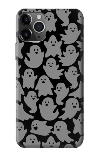 W3835 Cute Ghost Pattern Funda Carcasa Case y Caso Del Tirón Funda para iPhone 11 Pro