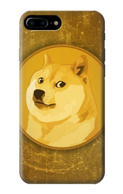 W3826 Dogecoin Shiba Funda Carcasa Case y Caso Del Tirón Funda para iPhone 7 Plus, iPhone 8 Plus