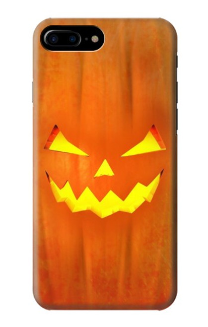 W3828 Pumpkin Halloween Funda Carcasa Case y Caso Del Tirón Funda para iPhone 7 Plus, iPhone 8 Plus