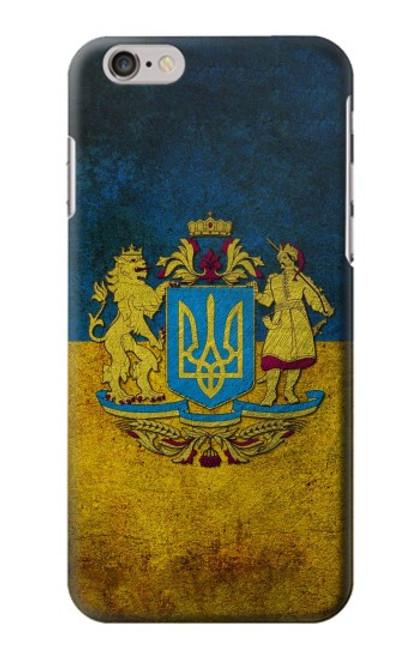 W3858 Ukraine Vintage Flag Funda Carcasa Case y Caso Del Tirón Funda para iPhone 6 6S
