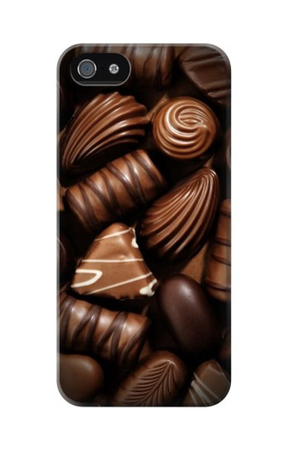 W3840 Dark Chocolate Milk Chocolate Lovers Funda Carcasa Case y Caso Del Tirón Funda para iPhone 5C
